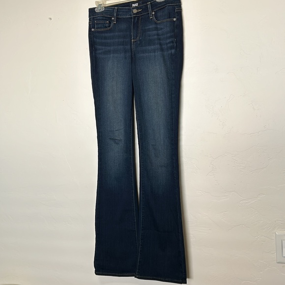 Paige Manhattan Dark Wash Jean - Picture 13 of 15